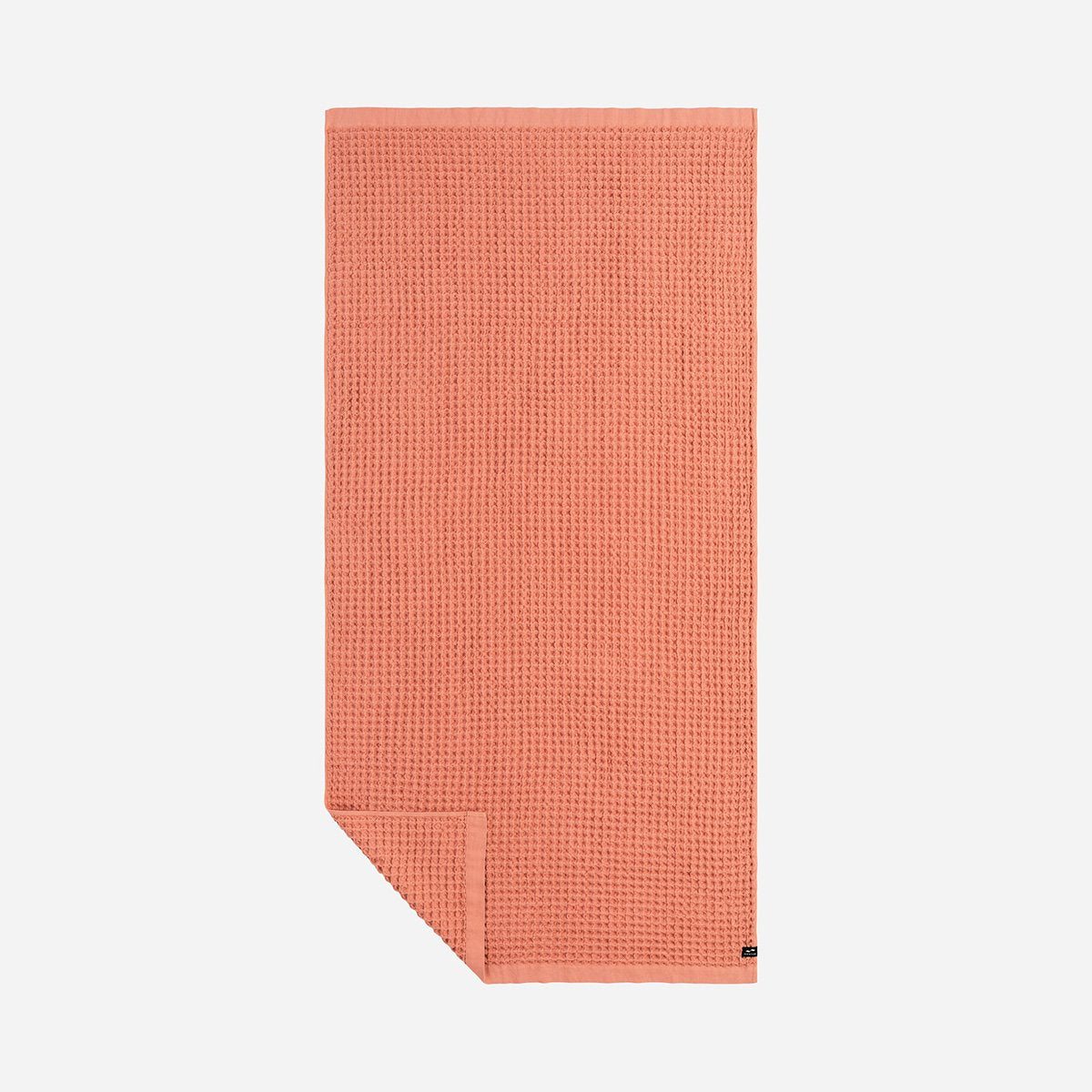 Guild Waffle Bath Towel (2 Piece Bundle in Charcoal)