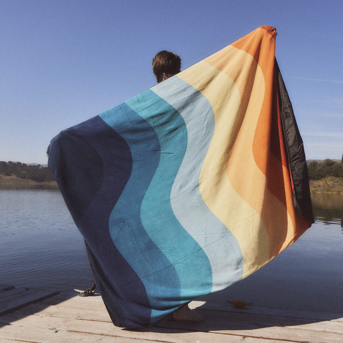 SHORES - Woven Throw Blanket