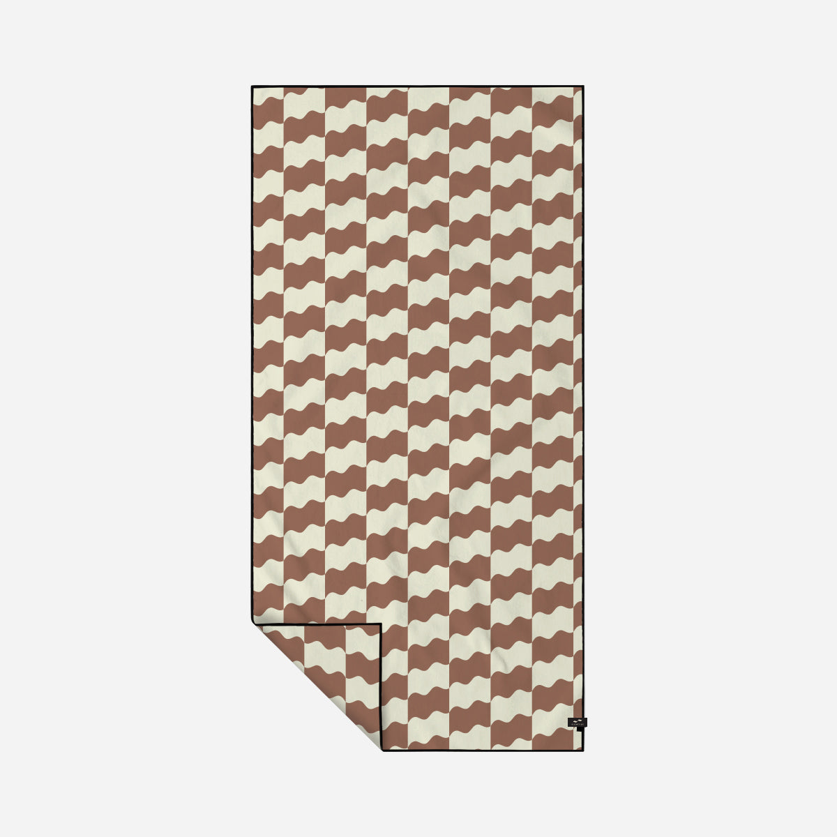 Slowtide Checker Performance Quick-Dry Travel Towel - Mousse