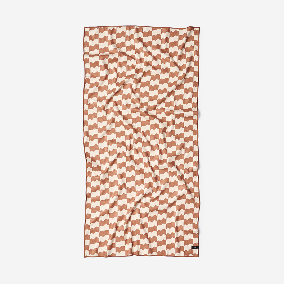 Slowtide Checker Performance Quick-Dry Travel Towel - Mousse