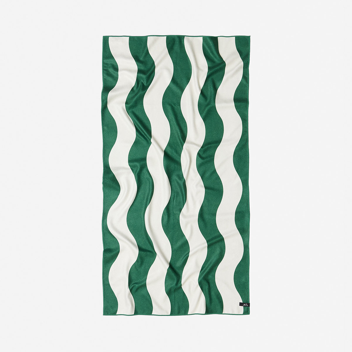 Slowtide Stripe Performance Quick-Dry Towel - Kale