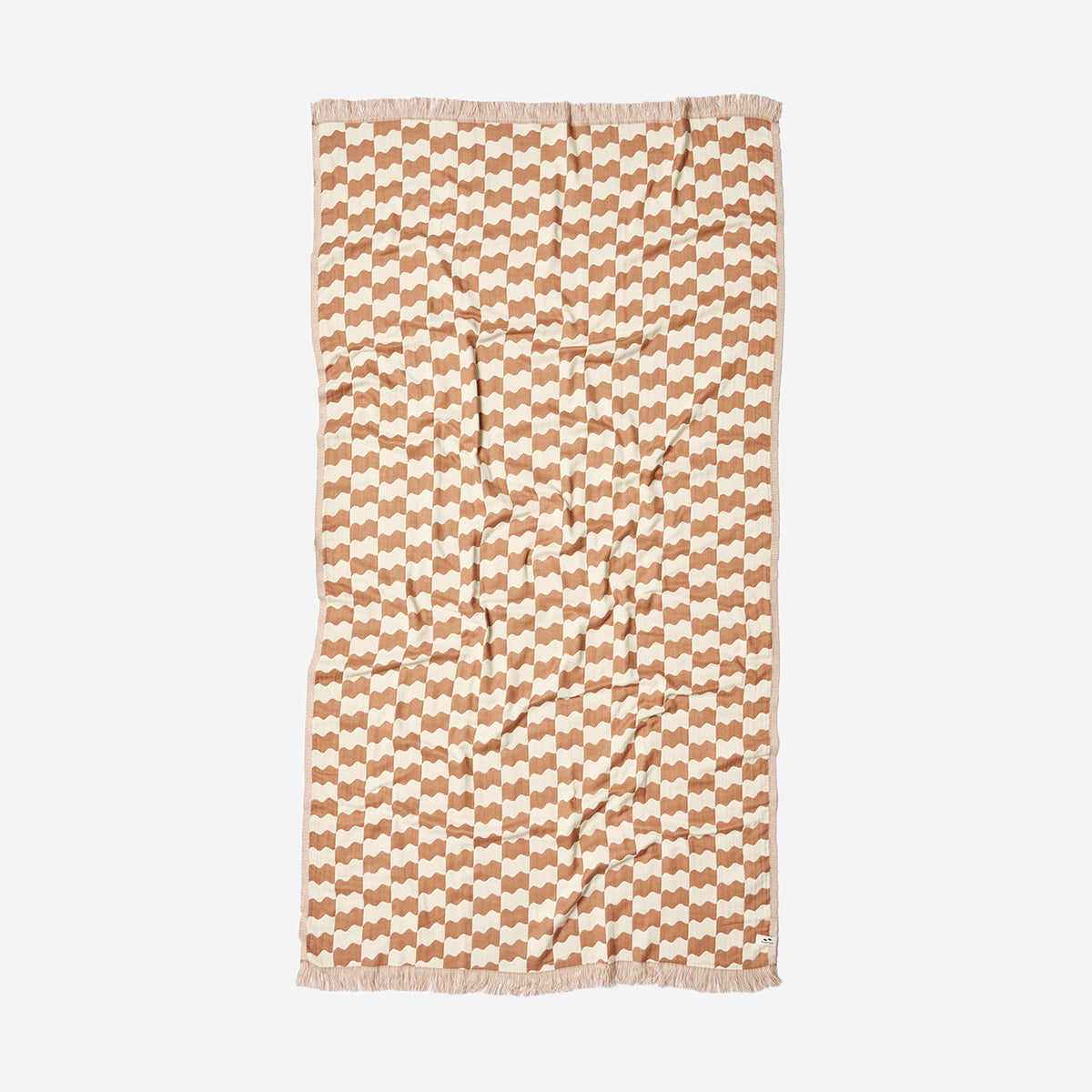 Slowtide Checker Driftweave Turkish Towel