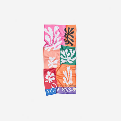 Snow Flowers Quick-Dry Kitchen Towel | Henri Matisse x Slowtide