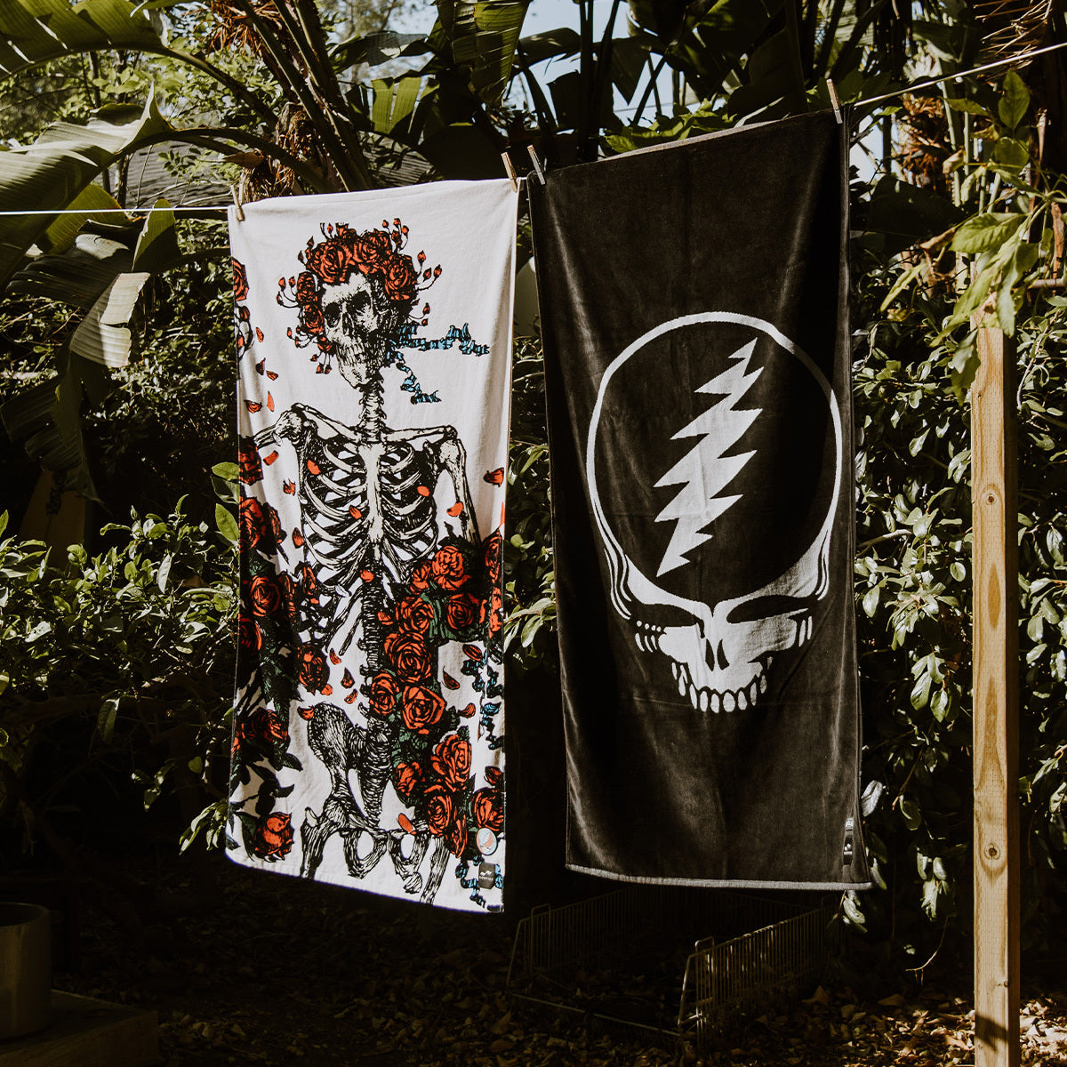 Grateful Shred Woven Towel | Grateful Dead x Slowtide