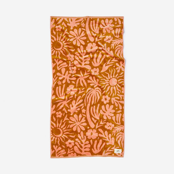Sunny Woven Towel - Retro – Slowtide