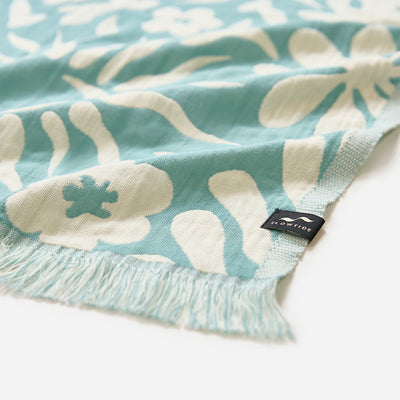 Sunny Driftweave Turkish Towel - Sky Blue