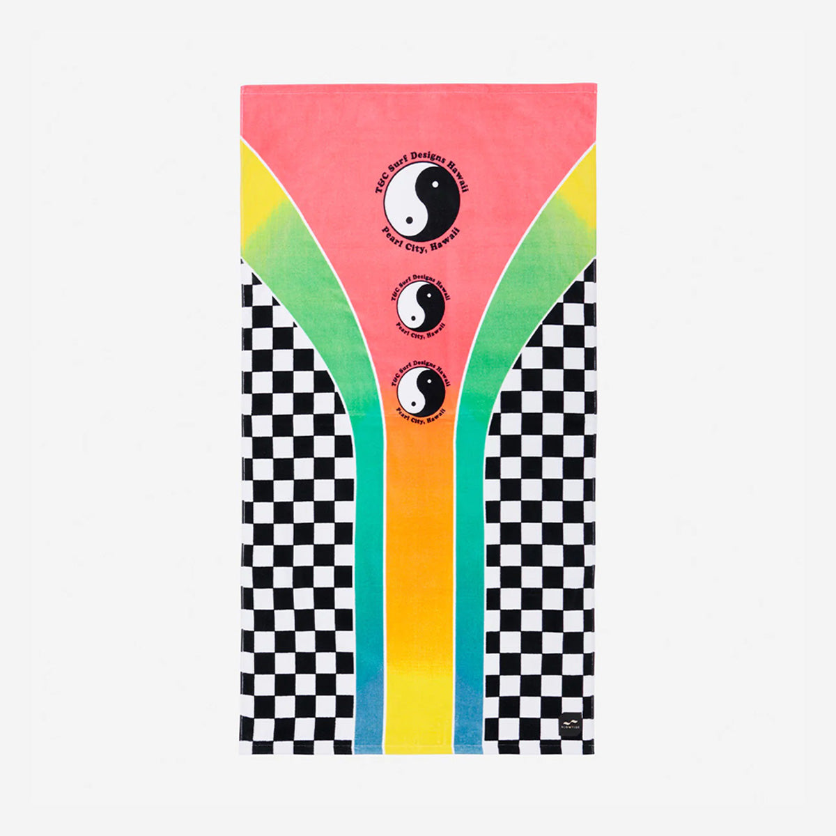 Town & Country Beach Towel - Guava | T&C Surf x Slowtide