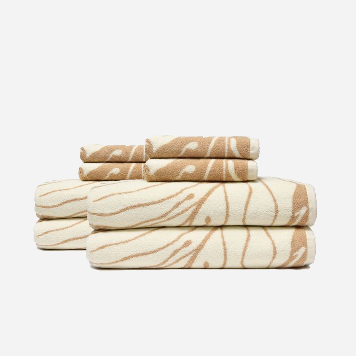 Ulu Bath Towel Bundle (4+4) - Cream