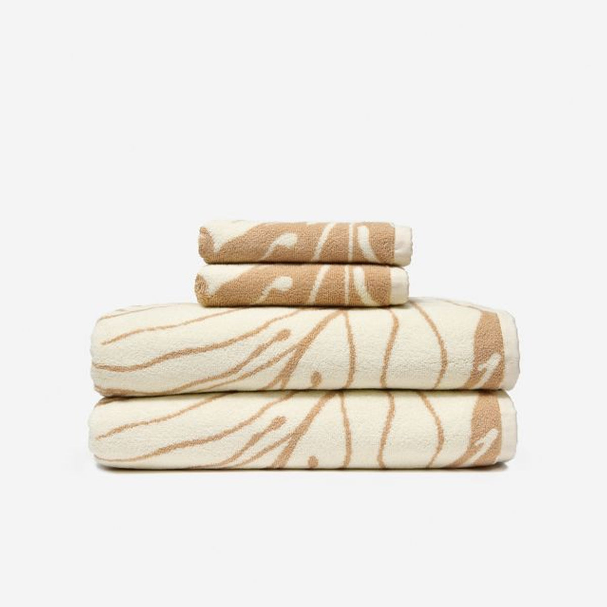 Ulu Bath Towel Bundle (2+2) - Cream