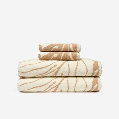 Ulu Bath Towel Bundle (2+2) - Cream