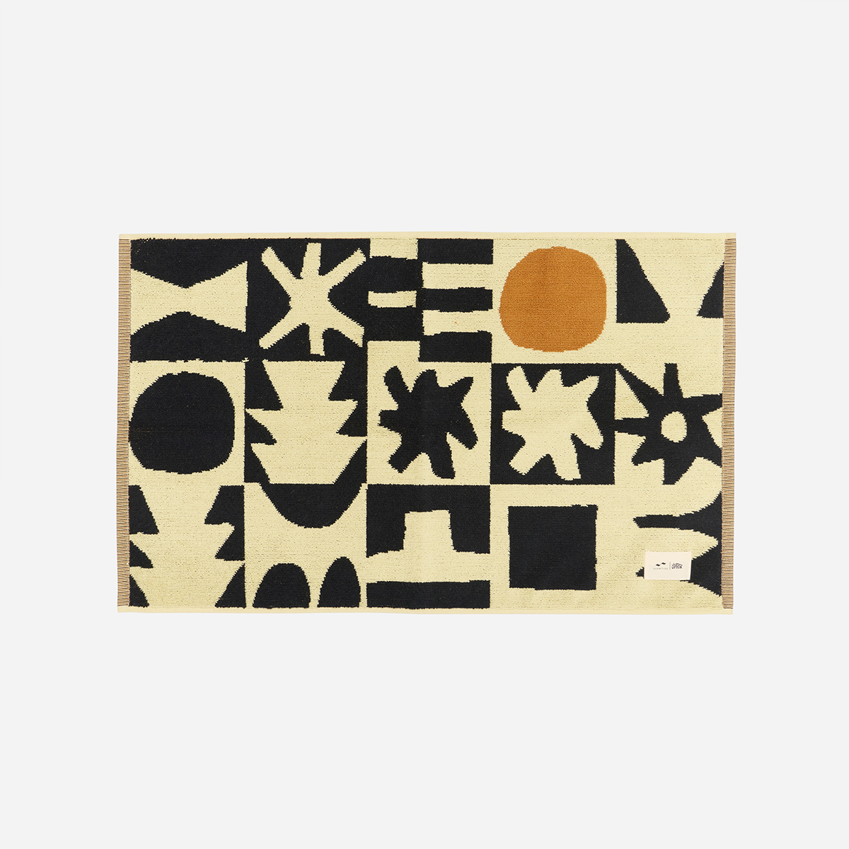 Upton Bath Mat - Black | Upton x Slowtide