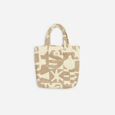 Upton Terry Tote - Cement | Upton Home x Slowtide