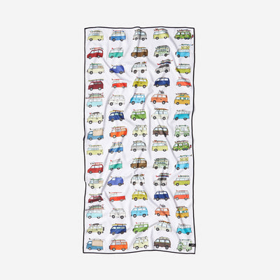 Van Life Performance Quick-Dry Travel Towel - Multi | Kevin Butler x Slowtide