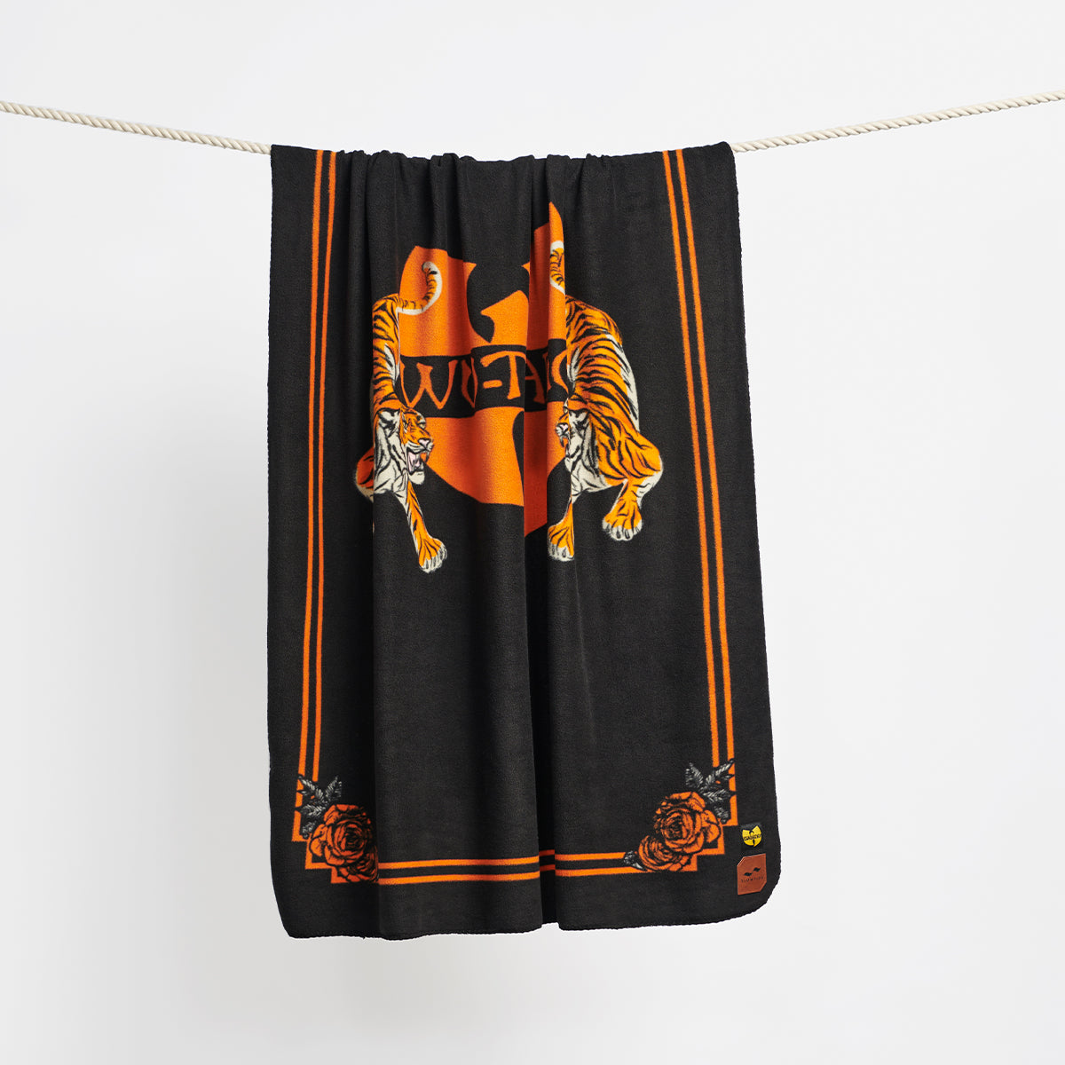 Tiger Style Polar Fleece Throw Blanket | Wu-Tang Clan x Slowtide