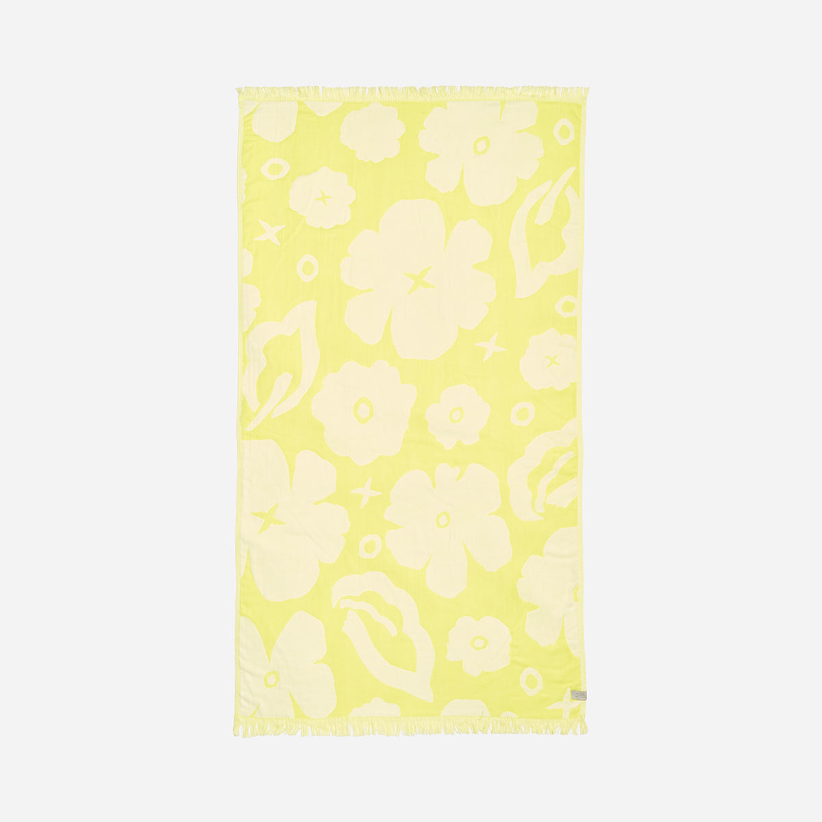 XOXO Driftweave Turkish Towel - Citron | Coco Ho x Slowtide