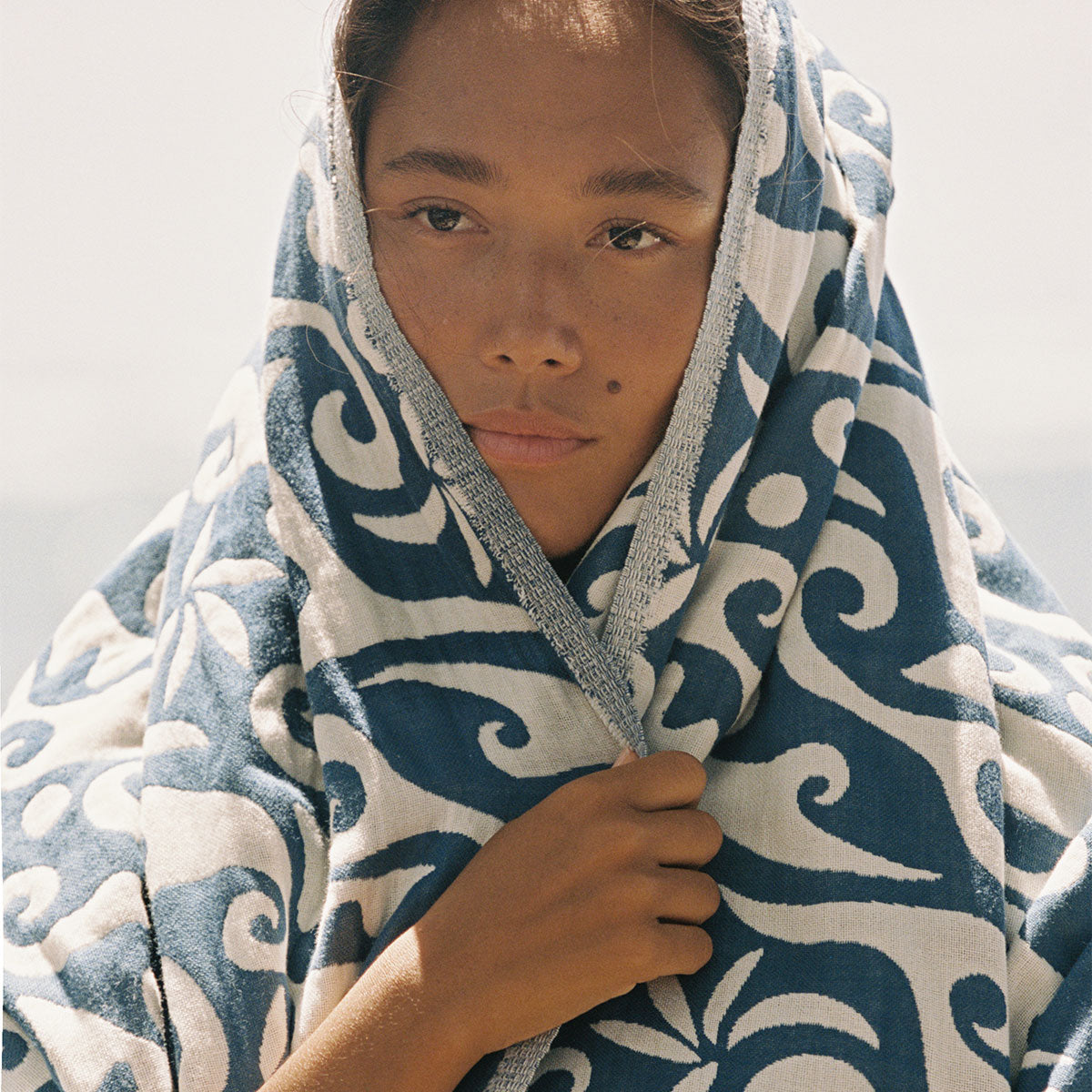 Bailey DriftWeave™ Turkish Towel - Salt Water – Slowtide