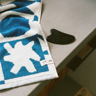 Upton Bath Towel Bundle (4+4) - Blue | Upton x Slowtide