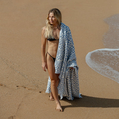 Coco Rainbow Driftweave Beach Blanket | Coco Ho x Slowtide