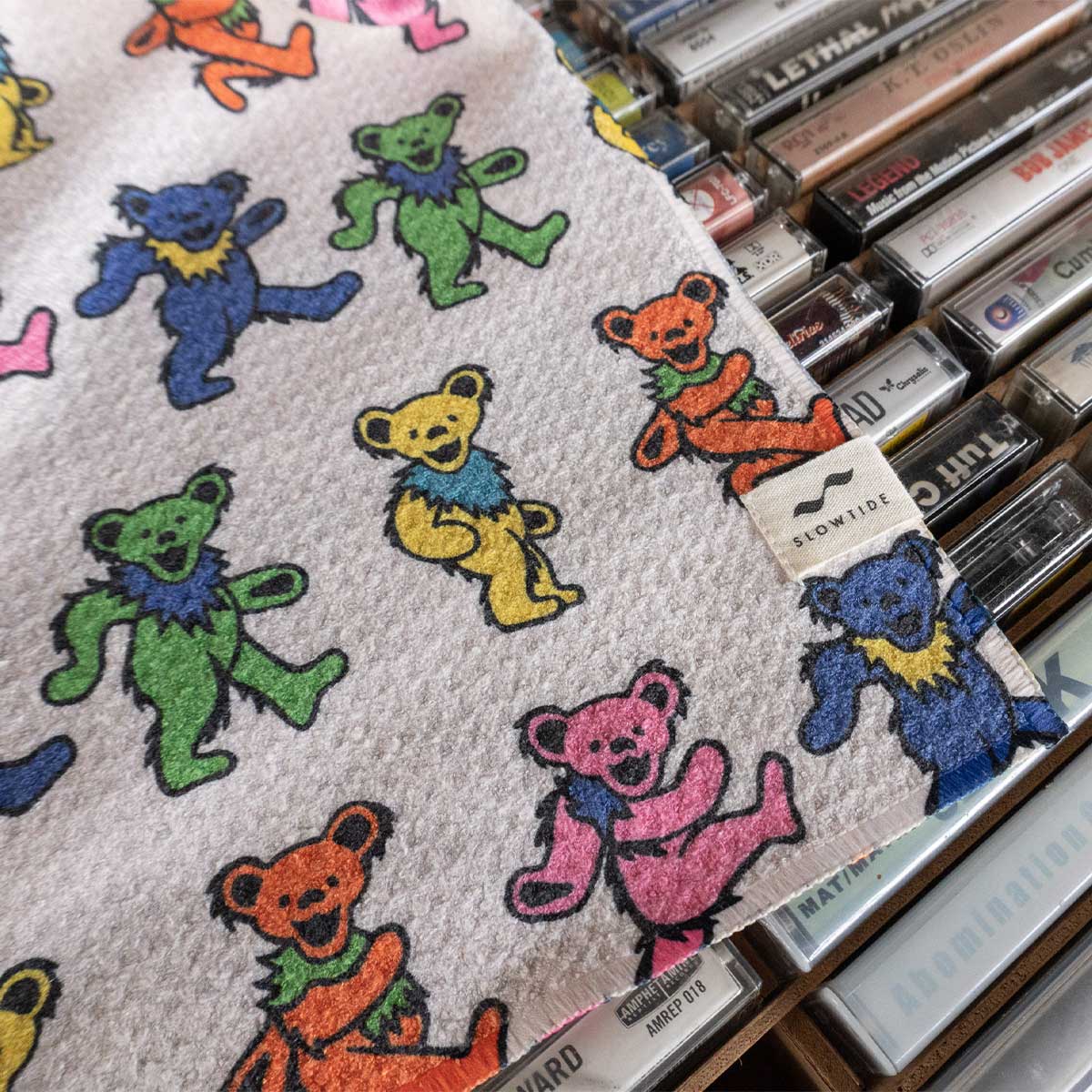 Dancing Bears Quick-Dry Kitchen Towel | Grateful Dead x Slowtide