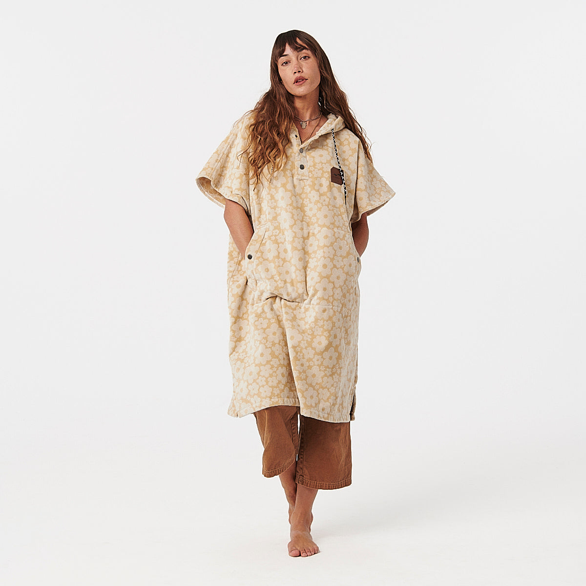 thumbnail image 2 of Slowtide Bob Marley Extra Warm Changing Poncho | Change Privately In 2 of 13
