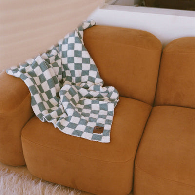 Mate Plush Knit Throw Blanket