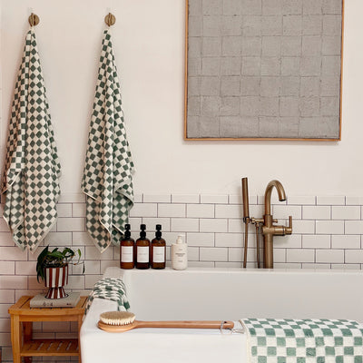 Mate Bath Towel Bundle (2+2) - Sage