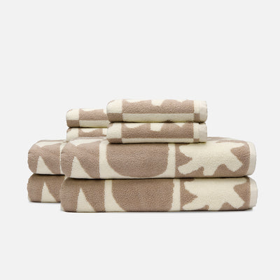 Upton Bath Towel Bundle (4+4) - Cement | Upton x Slowtide