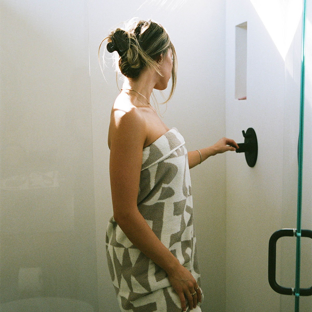 Upton Bath Towel Bundle (2+2) - Cement | Upton x Slowtide