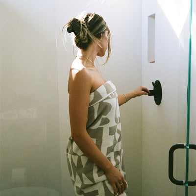 Upton Bath Towel Bundle (2+2) - Cement | Upton x Slowtide