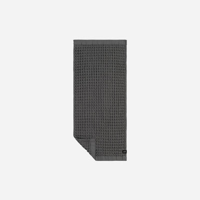 Guild Waffle Hand Towel - Charcoal - Slowtide