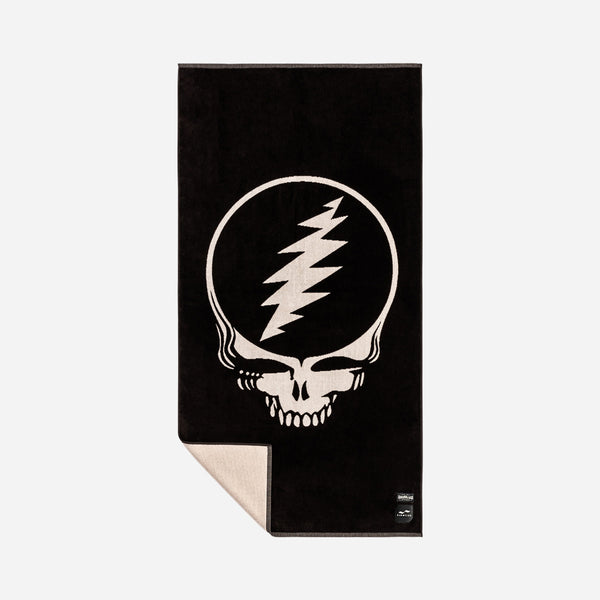 未開封　SLOWTIDE GRATEFUL DEAD ビーチタオル Grateful Shred Woven Towel - Black | Grateful Dead x Slowtide