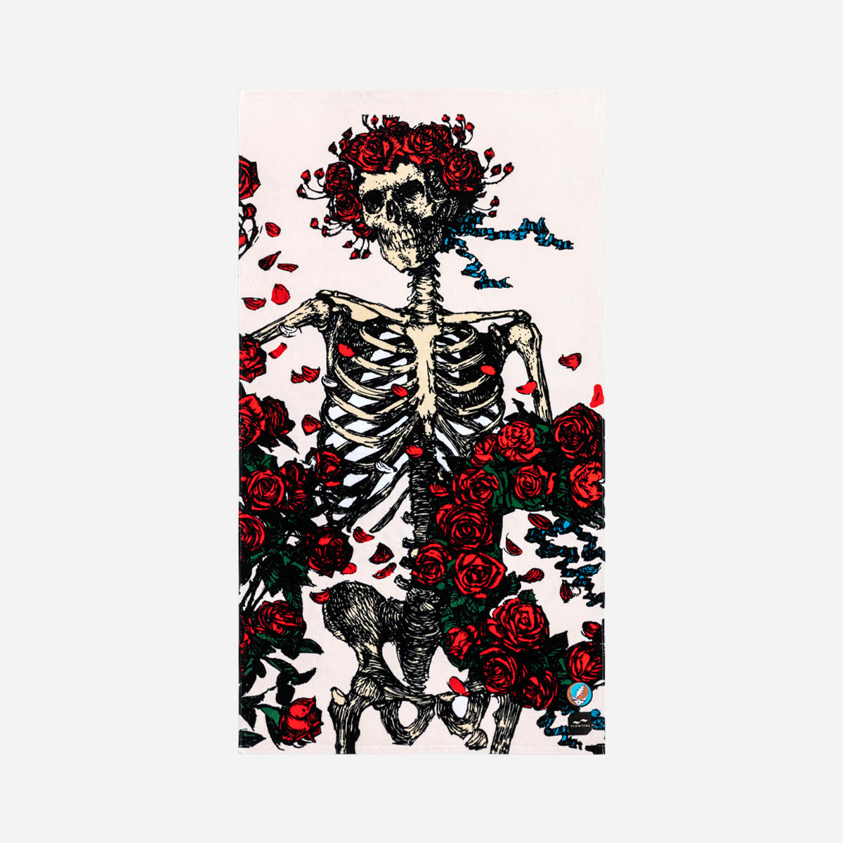 Skull & Roses Bertha Beach Towel - Slowtide