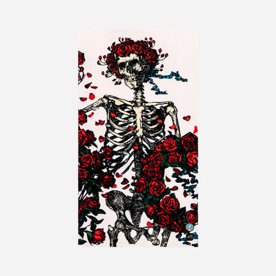Skull & Roses Bertha Beach Towel - Slowtide