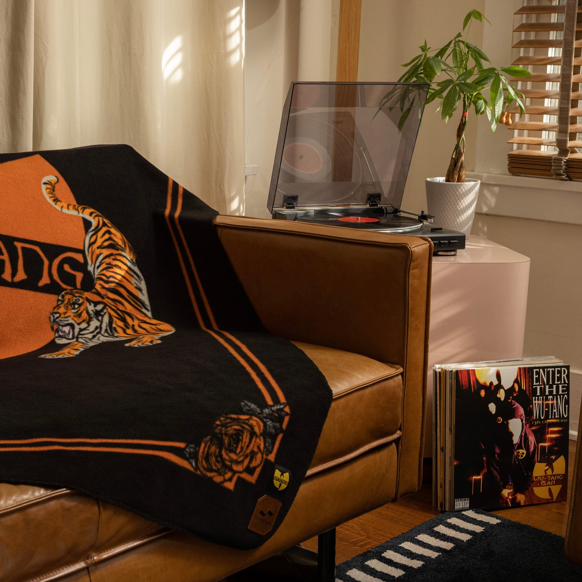 Tiger Style Fleece Blanket - Slowtide